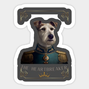 THE HEARTBREAKER DOG Sticker